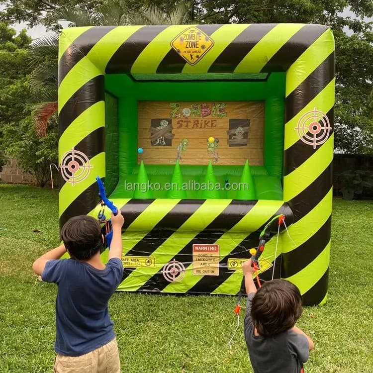Vendita calda Gioco di sfida interattivo Pratica di tiro Hover Ball Bersaglio gonfiabile per tiro con l'arco