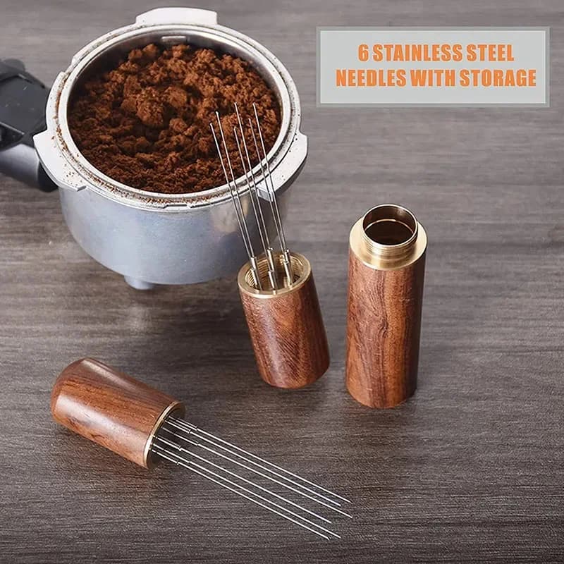 Stainless Steel Coffee Powder Tamper Express Coffee Dust Agitator Distributor WDT Tools Barista Accessories for Coffee Shaking
