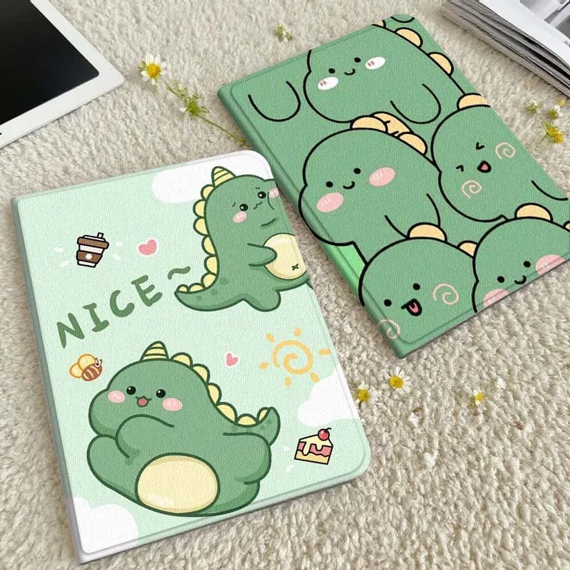 Cute cartoon dinosaur For Xiaomi Redmi Mi Pad 5 6 6s 7 SE Pro Max Ultra 12.4 12.5 14 inch Tablet Case
