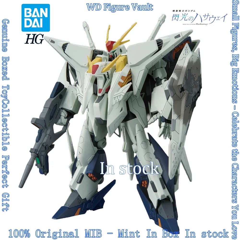 Disponibile Bandai RX-105 HG 1/144 Xi Gundam Mobile Suit Gundam Hathaway's Flash Anime Model Genuine Boxed Toys Gift
