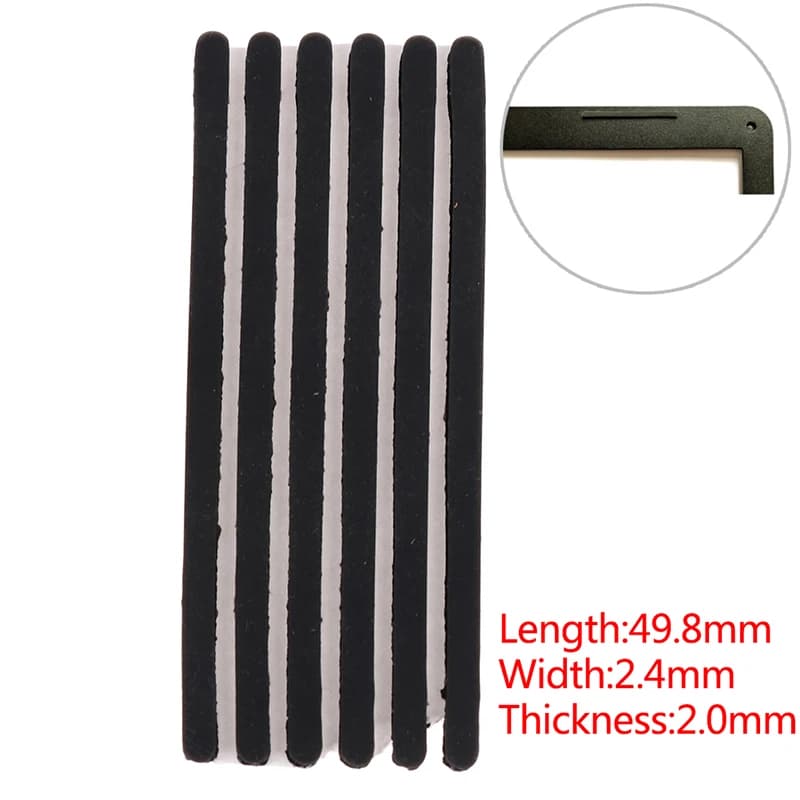 6pcs/lot Screen Frame Rubber Pad for Laptop Foot Pad Feet