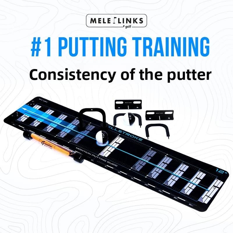 Kit Completo per Pratica di Golf con Tappetino di Allineamento, Porte e Palline da Allenamento