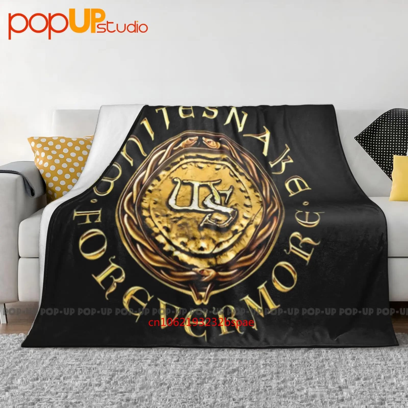 Whitesnake Forevermore Heavy Metal Coperta ultra morbida Trapunta Copridivano invernale Copriletto