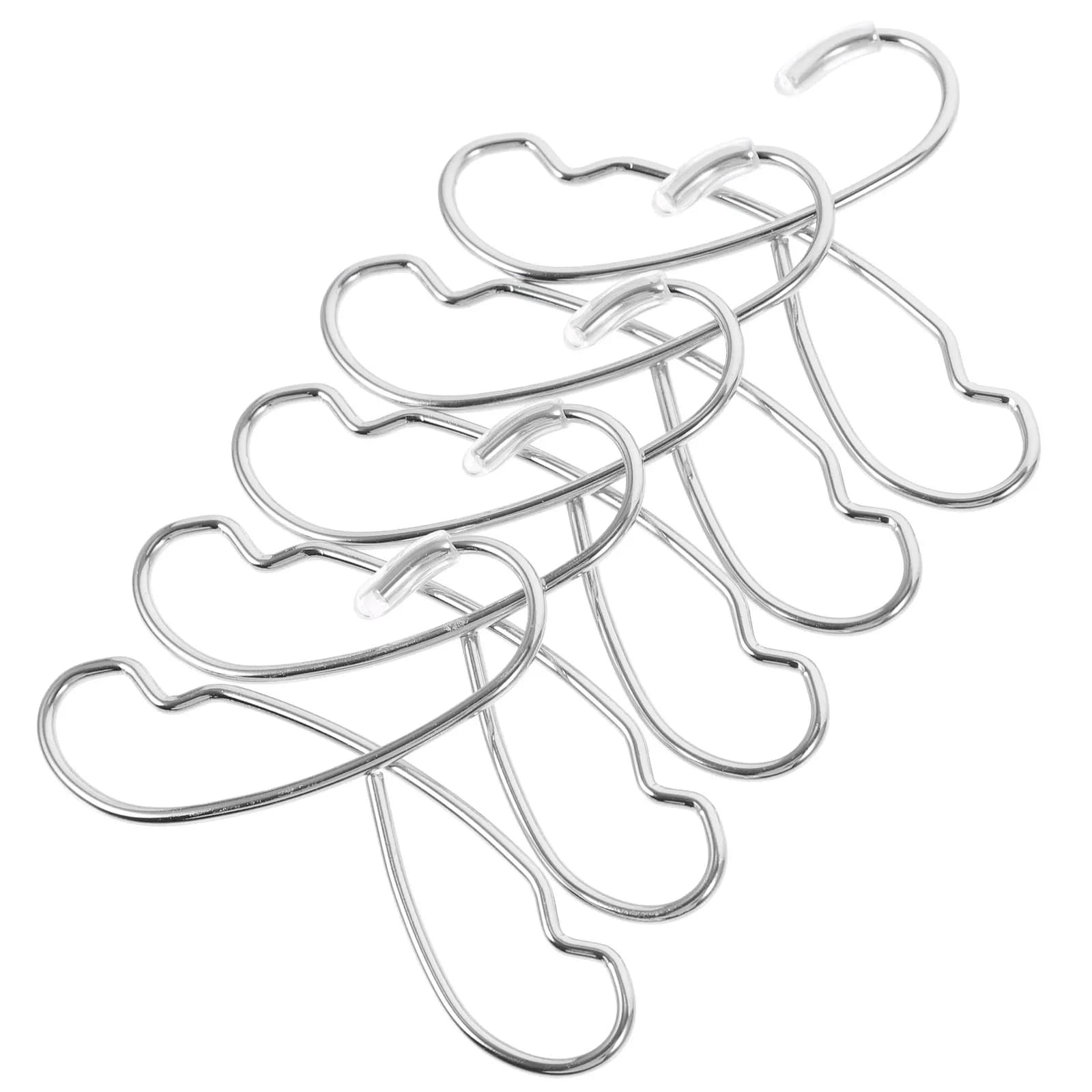 5 Pezzi Mini Appendiabiti e Stendibiancheria Simulati, Organizzatore per Armadio in Scala 1:6, Accessori per Outfit BJD
