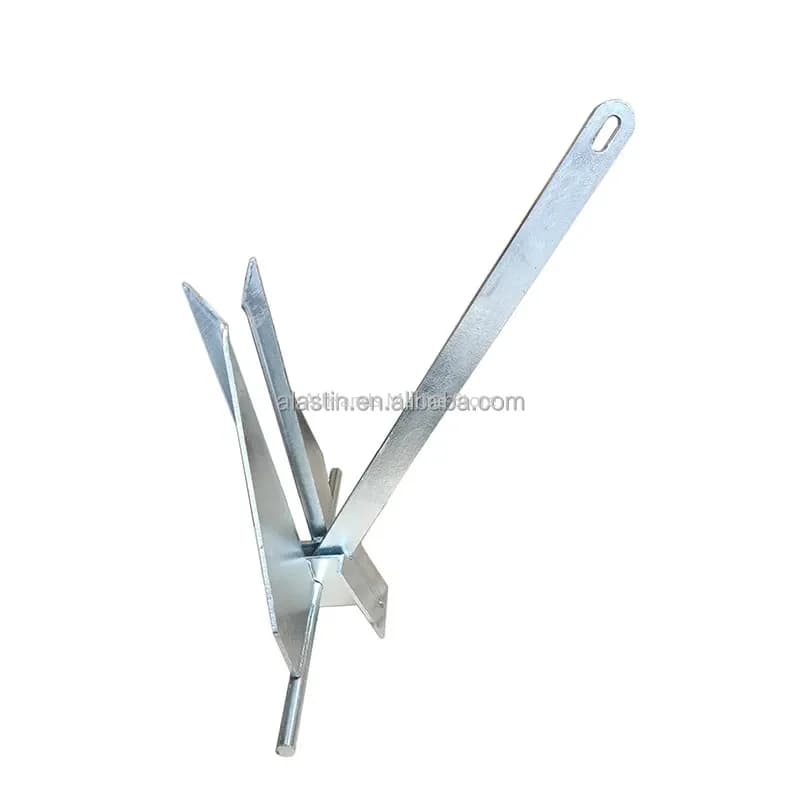 Marine High Holding Power Hot Galvanized Surface Danforth Anchor For Boat