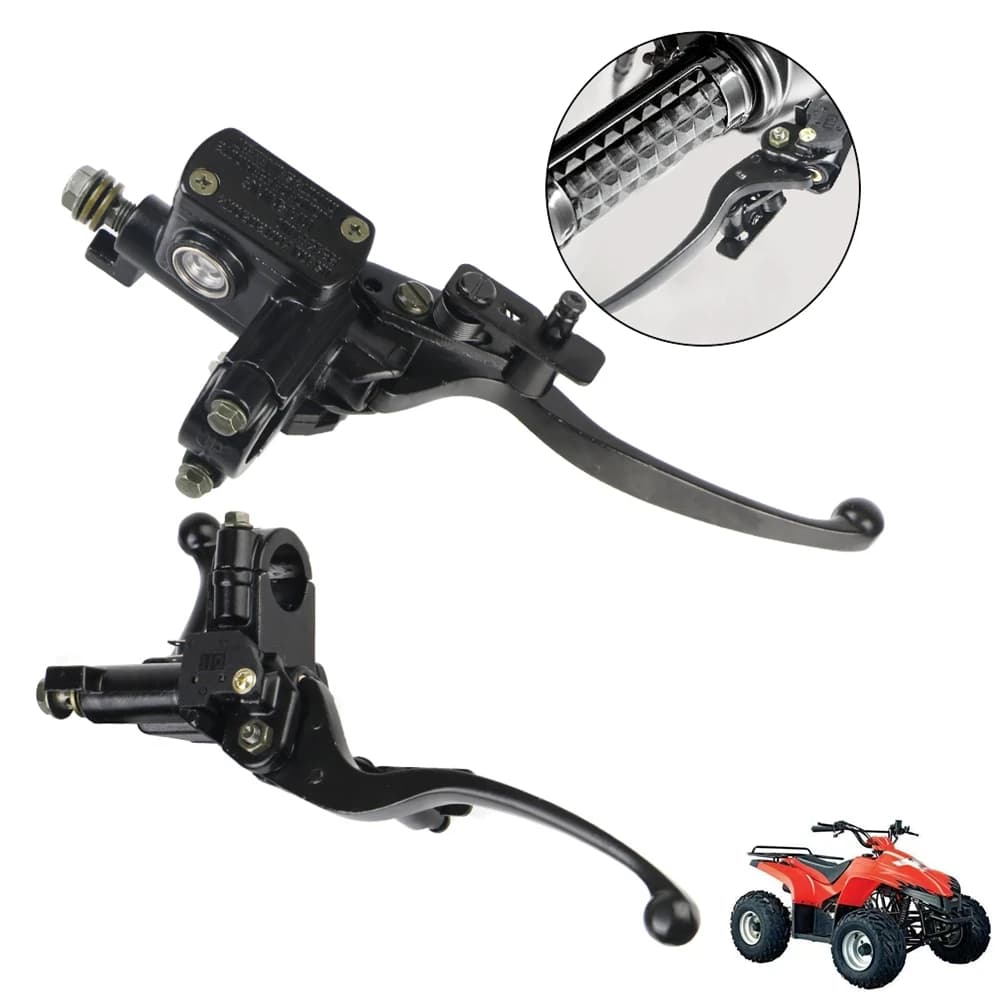 Moto Pompa Freno 7/8 "22mm Leva Freno Idraulico Leva Frizione Pompa Sinistra Destra Per 50cc-250cc Dirt Bike Quad ATV