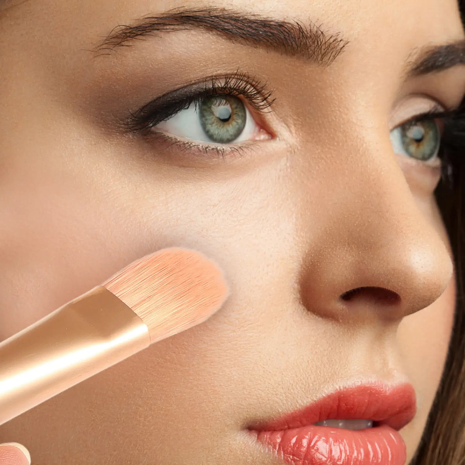 Set Professionale di Strumenti per il Trucco, Pennelli Multifunzione Durevoli per Viso, Ombretto, Blush, Cipria, Kit da Viaggio