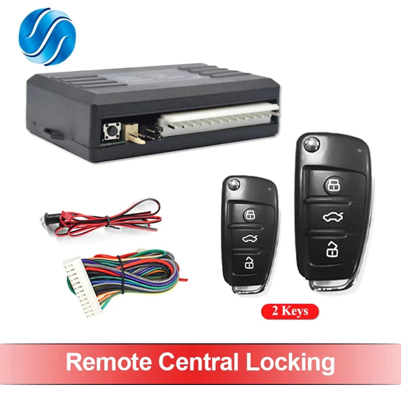 Kit di controllo del sistema di accesso senza chiave dell'allarme della serratura della porta del Centrol remoto dell'auto veicolo 12V rilascio universale del bagagliaio