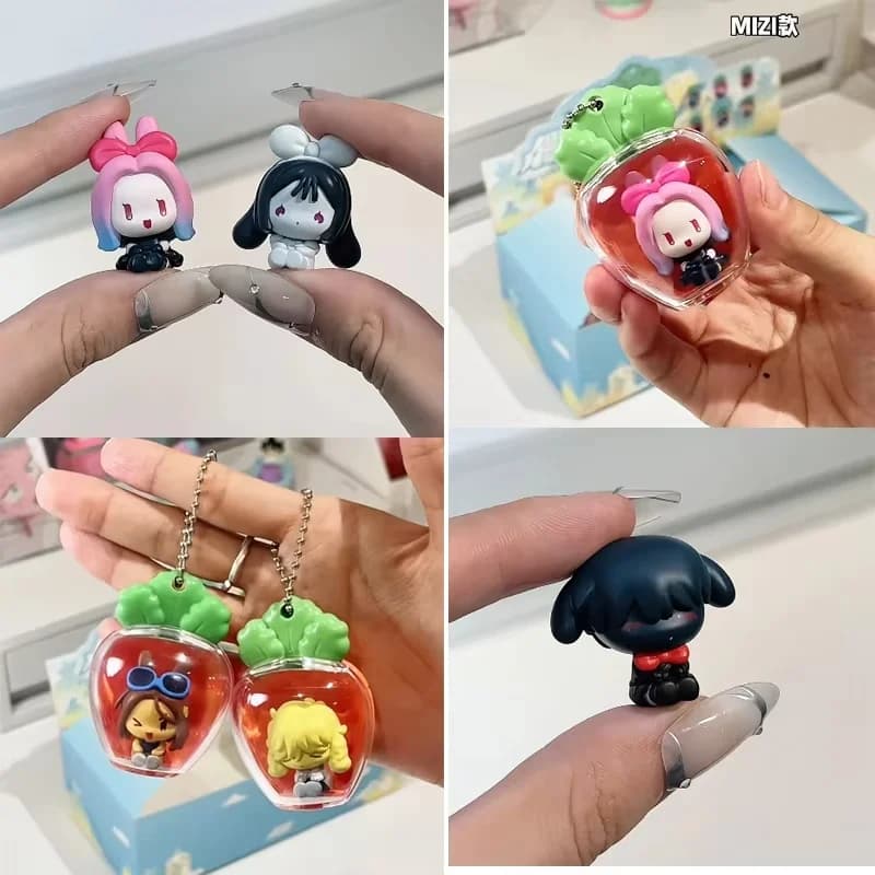 New alien stage super mini box blind radish game fashionable toys cute figures dolls Christmas birthday girl Gift table ornament