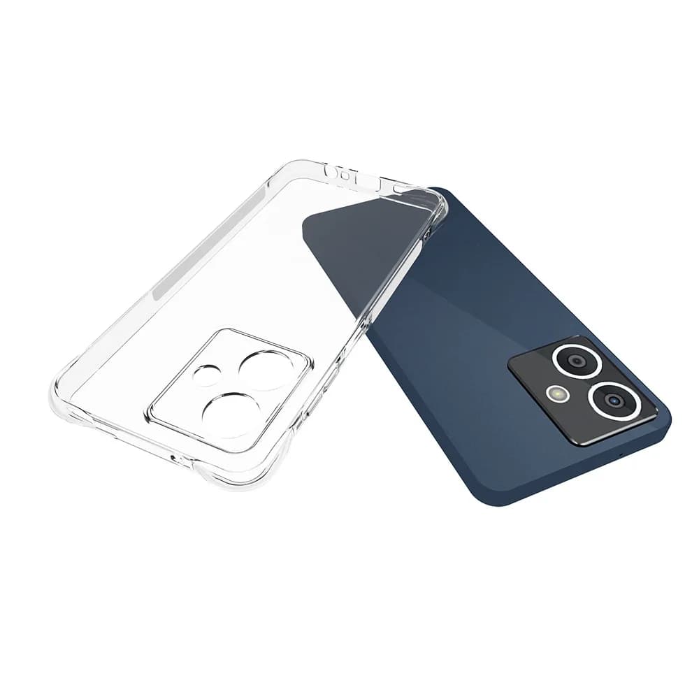 HMD Crest 5G TA 1646 Custodia Airbag Custodia morbida in silicone trasparente TPU Cover posteriore opaca per HMD Crest 5G TA-1646 Borse per telefono antiurto