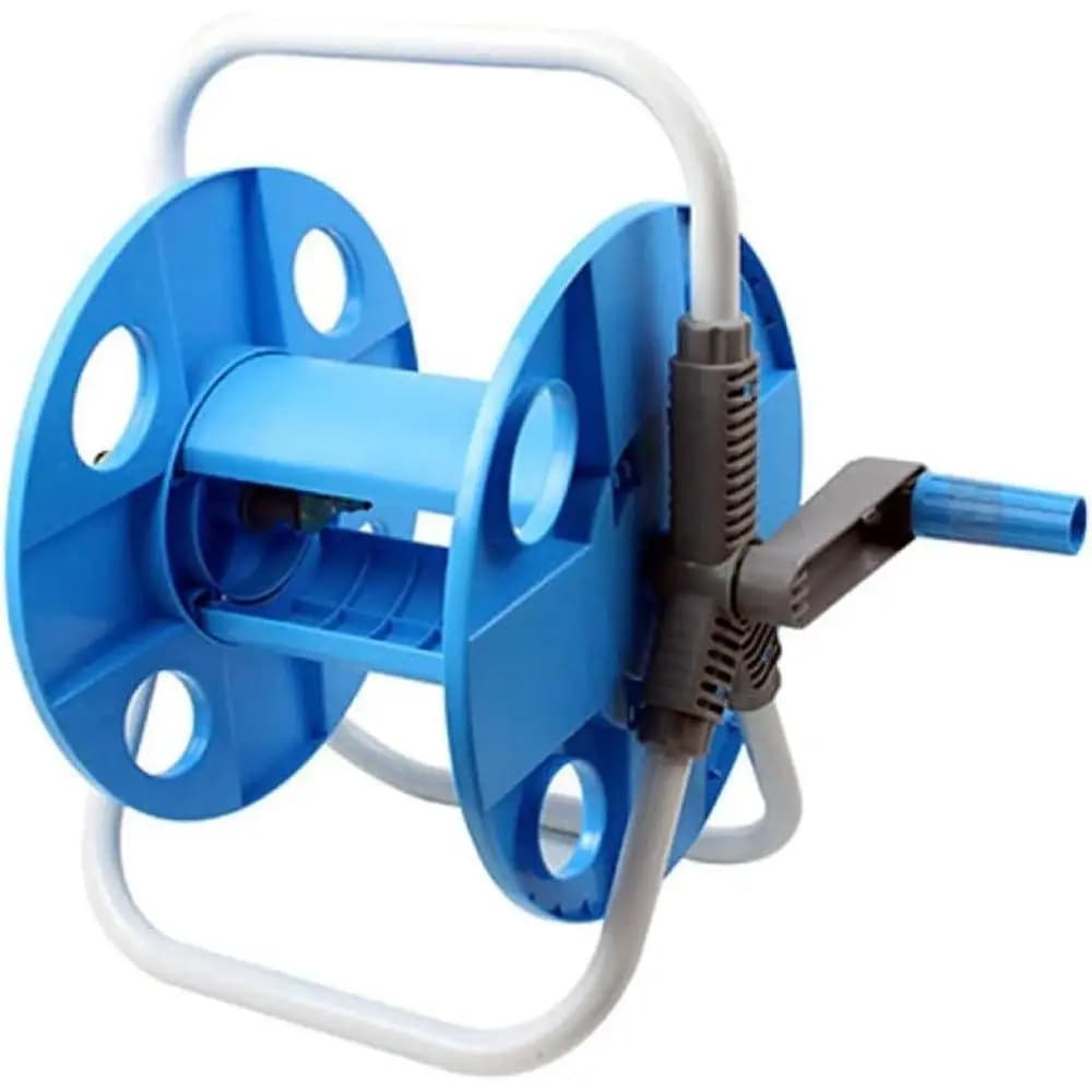 Carrello per avvolgitubo per lavatrice per auto Carrello per tubi dell'acqua per camion Organizzatore per tubi dell'acqua per irrigazione del giardino per auto Strumento per camion dell'acqua per rack di stoccaggio per tubi dell'acqua