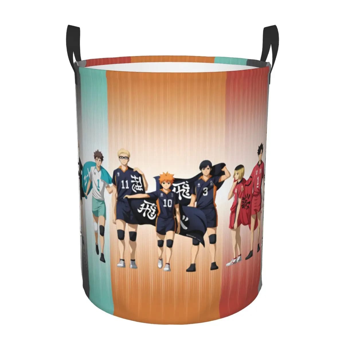 Cesto per Bucato Pieghevole Haikyuu Inarizaki High Miya Atsumu, Cesto Portabiancheria Oikawa Tooru per la Casa, Borsa Contenitore per Vestiti
