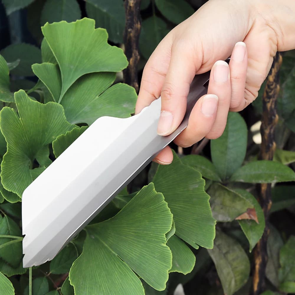 New Titanium Hand Shovel Garden Hand Shovel Outdoor Camping Hiking Backpacking Trowel with Clip Backpacking Trowel