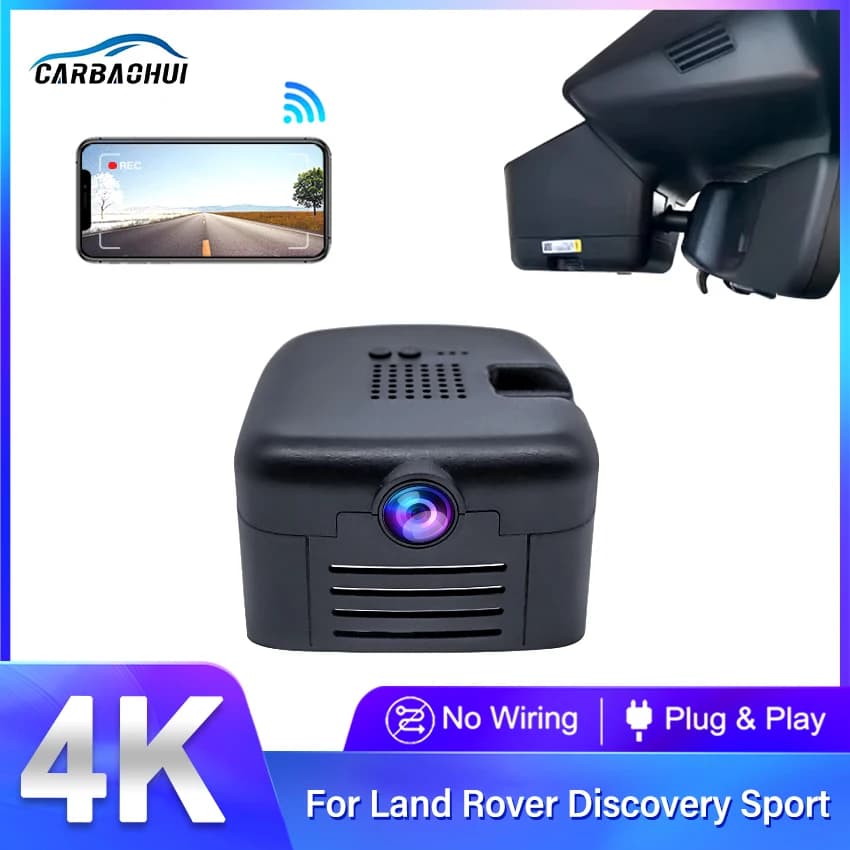 For Land Rover Discovery Sport 2020 2021 2022 Plug and Play Dash Cam Video Camera 4K Wifi Dvr car recorder