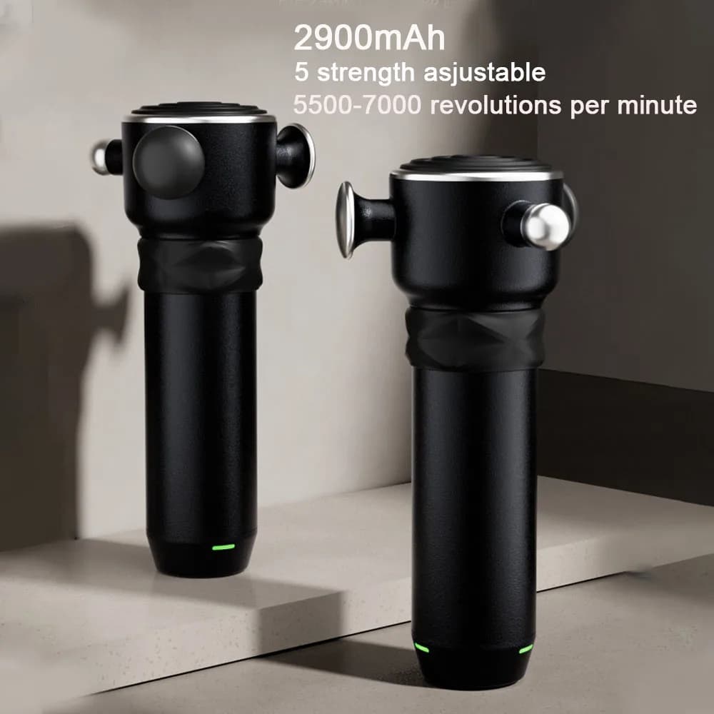 3D Band Gun Vibration Massage Gun For Body, Neck, Back, Deep Muscle Relaxation, Slim Fitness