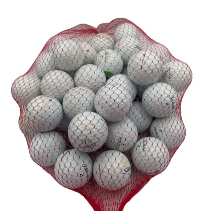 Palline da Golf Planet Pro V1 Miste, Usate e Riciclate di Qualità AAA, per Pratica e Gioco, in Vari Colori con Alte Prestazioni