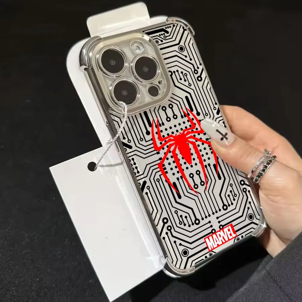 Marvel Circuit Board Phone Case For Xiaomi Poco X8 Pro Max Cases X5 X6 X7 F4 F5 F7 Pro F8 Ultra M7 X8Pro Soft Protective Cover