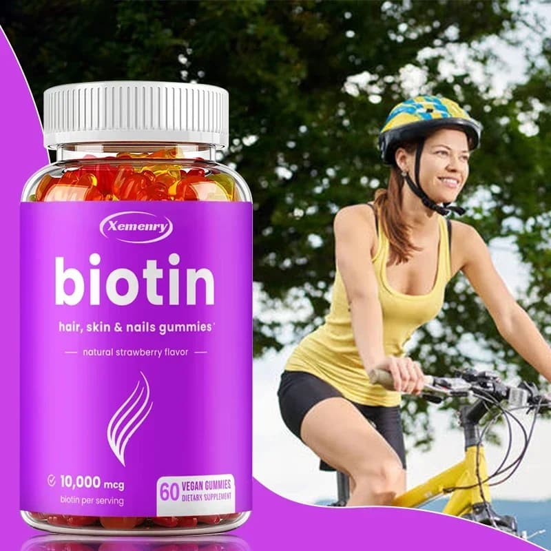 Gommose Premium at Biotin 10,000 Mg - Integrator for Hair, Skin and Sani Nails