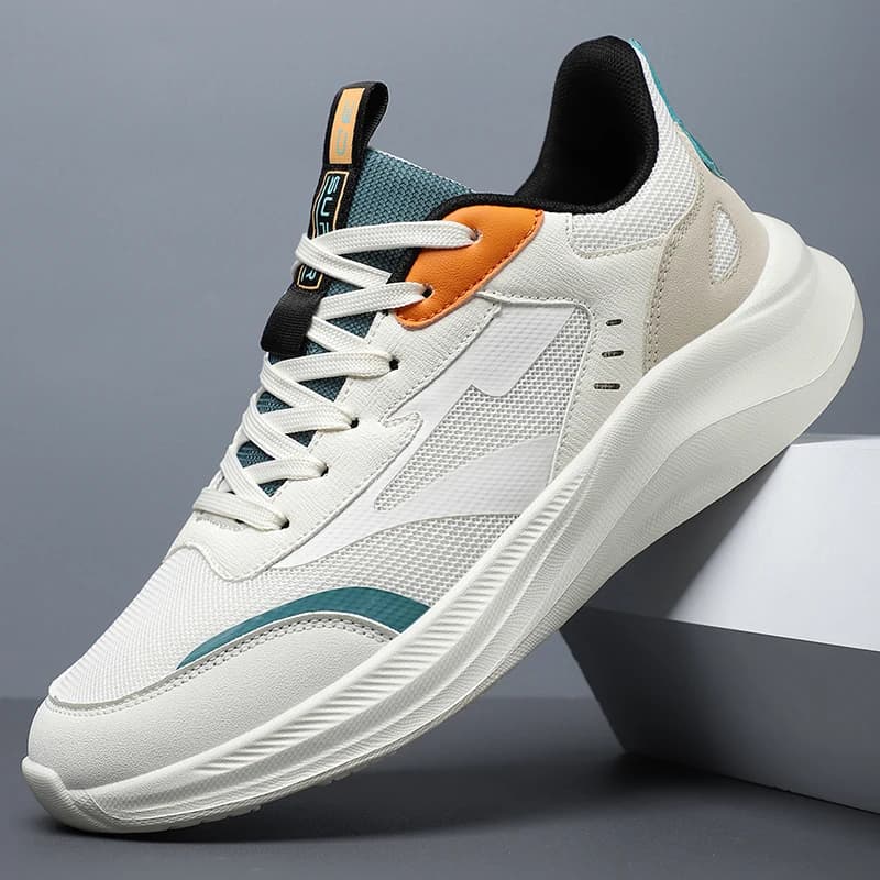 Fashion Trend Men Summer Mesh Running Shoes Breathable Comfort Daily Casual Sports Sneakers For Male
