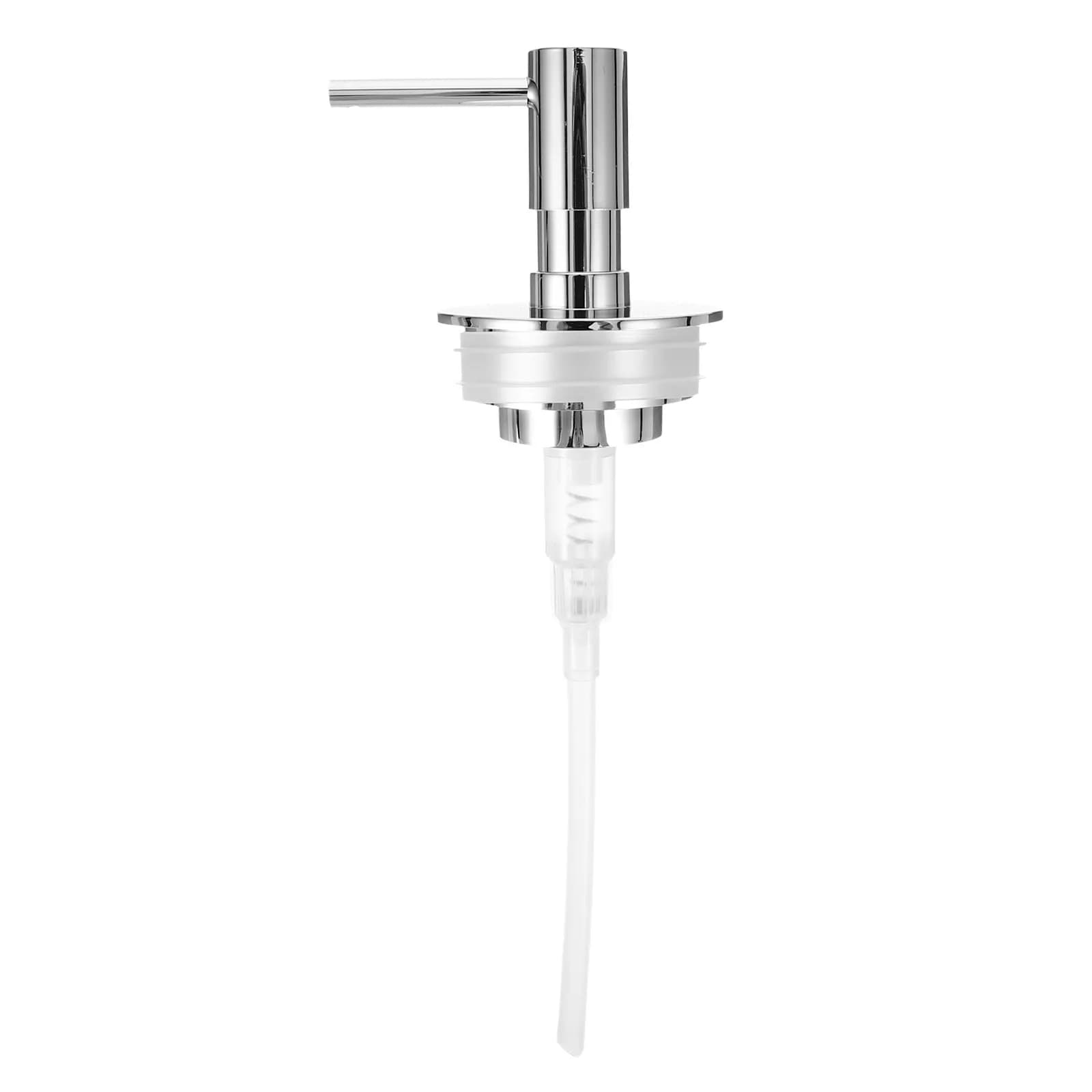 Replaceable Lotion Dispenser Pump Head Plastic Shampoo Soap Bottle Pump Replacement for Bathroom Kitchen Lotion Conditioner