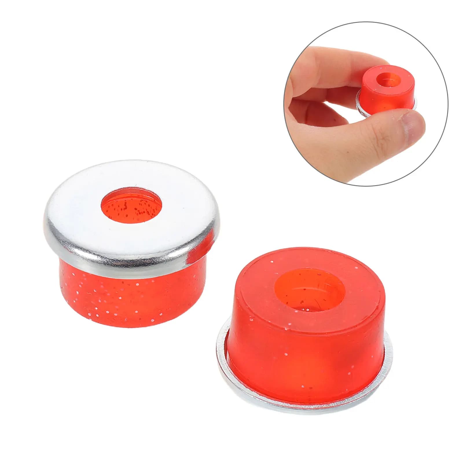 Solette in Gel Ammortizzanti per Pattini a Rotelle, 2 Pezzi, in Memory Foam ad Alta Densità per Maggiore Stabilità e Protezione dagli Impatti