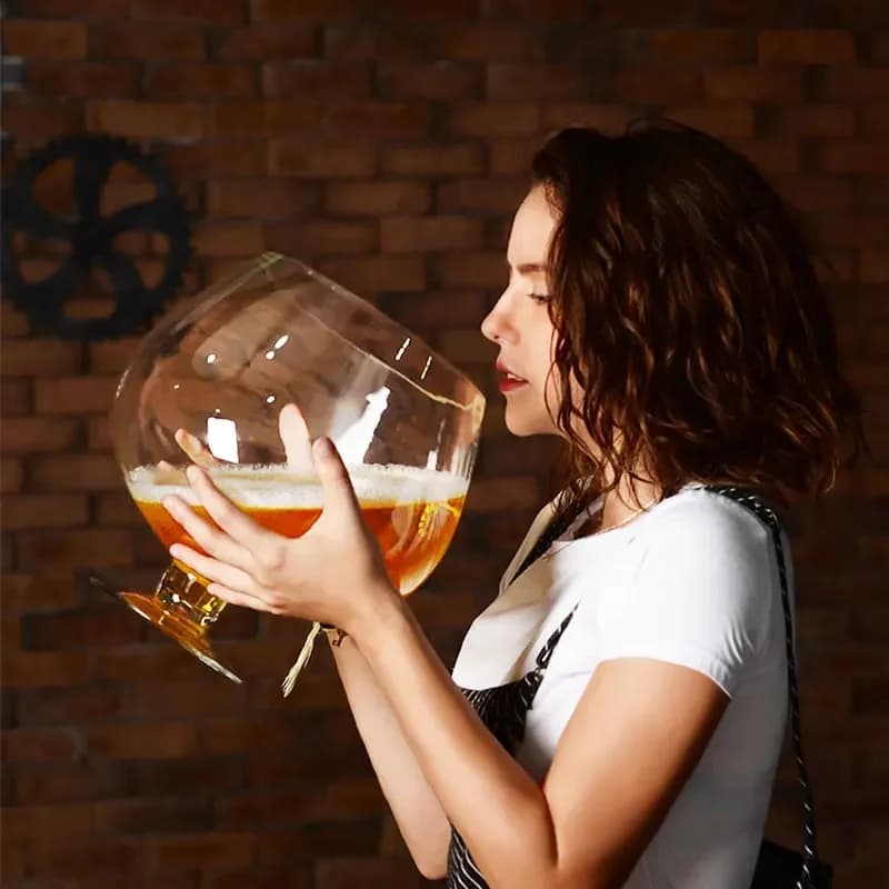 2000ml/3000ml/4000ml Creativo Grande Enorme Brandy Bicchiere di Vino Rosso Calice Tazza Per La Festa Nuziale Ktv Bar Boccale di birra Bicchieri