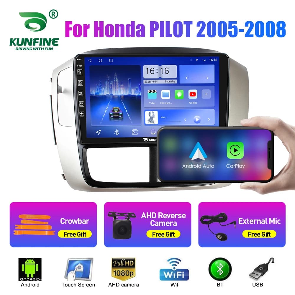 Autoradio Per Honda EDIX 2004-2009 2Din Android Octa Core Car Stereo DVD Lettore di Navigazione GPS Multimediale Android Auto Carplay