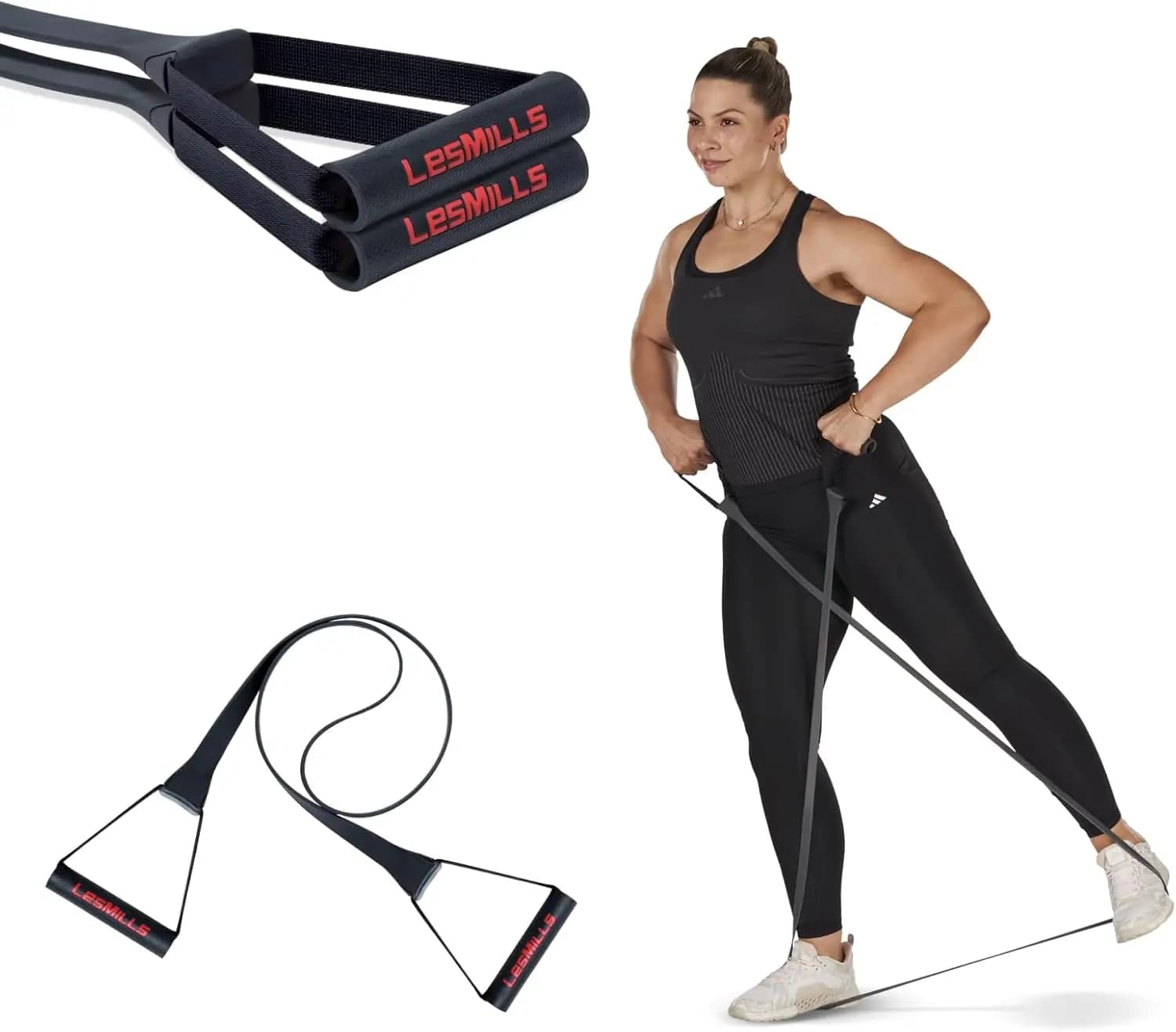 Strength for Extreme Training with Handles for Women and Men, Elastic Bands for Home Exercises
