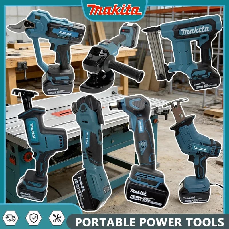 Makita Tools Wholesale Hot Air Gun Cordless Handheld Heat Gun Electric Reciprocating Saw Portable Saw Power Tools