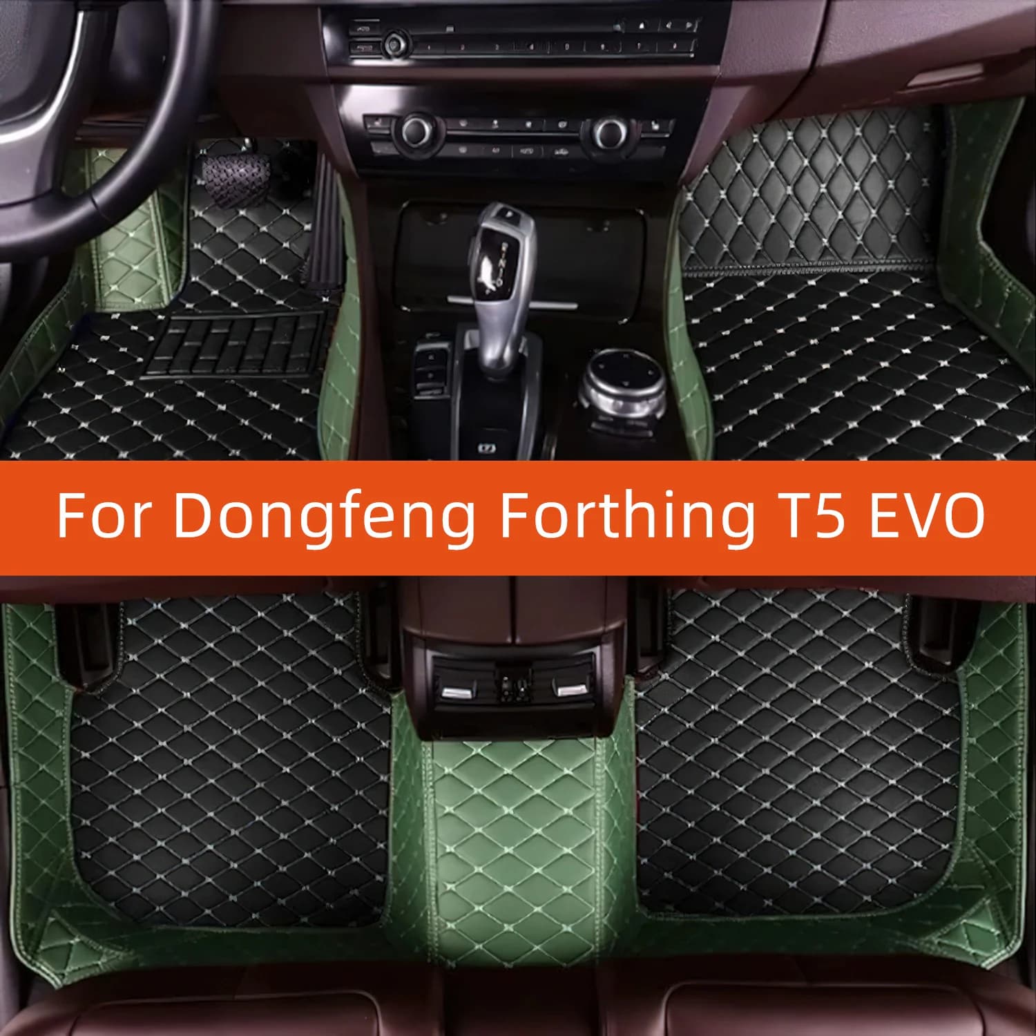 Tappetino per auto in pelle personalizzato per Dongfeng Forthing T5 EVO 2020 2021 2022 2023 2024 2025 2026 Tappetino per auto Accessori interni