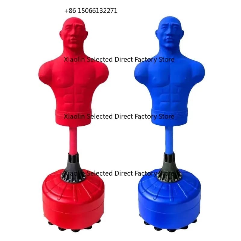 Boxing Bag with Human Shape Adjustable Height for Kick Boxing and Taekwondo - Wholesale