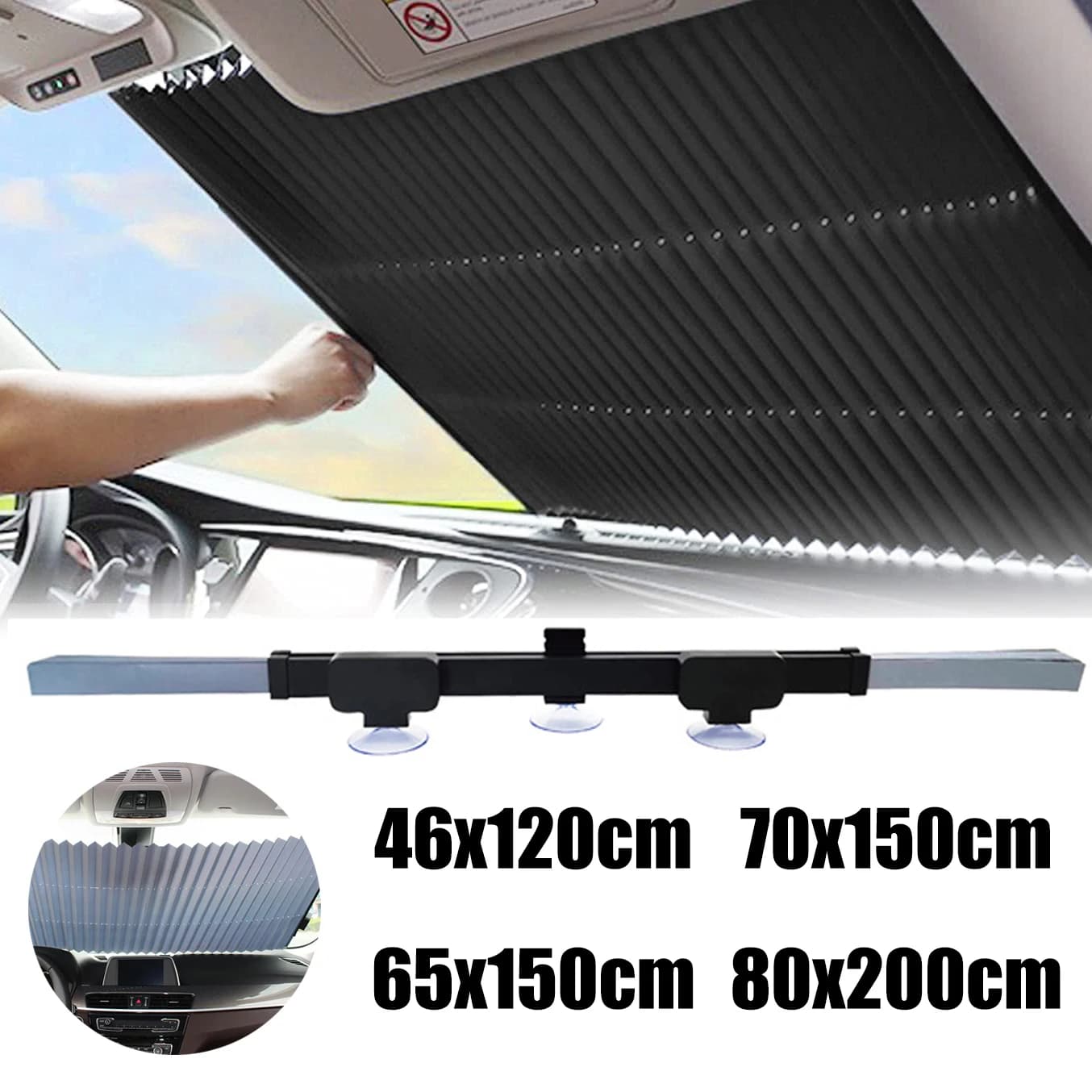 Parasole per auto protezione UV per il sole parabrezza anteriore posteriore parasole per finestrino dell'auto tende per blocchi interni accessori per auto parasole