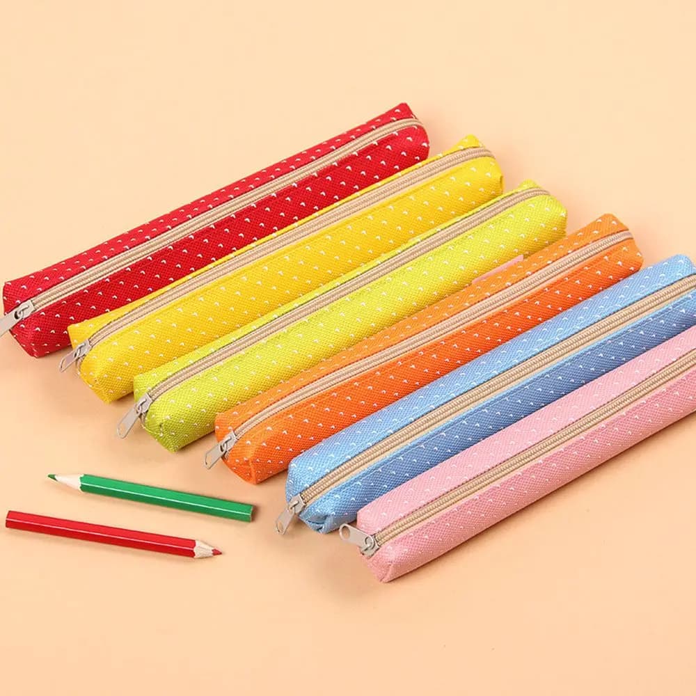 Astuccio Creativo Super Sottile Colorato per Cancelleria, Forniture Scolastiche, Portapenne, Portamatite, Scatola per Matite