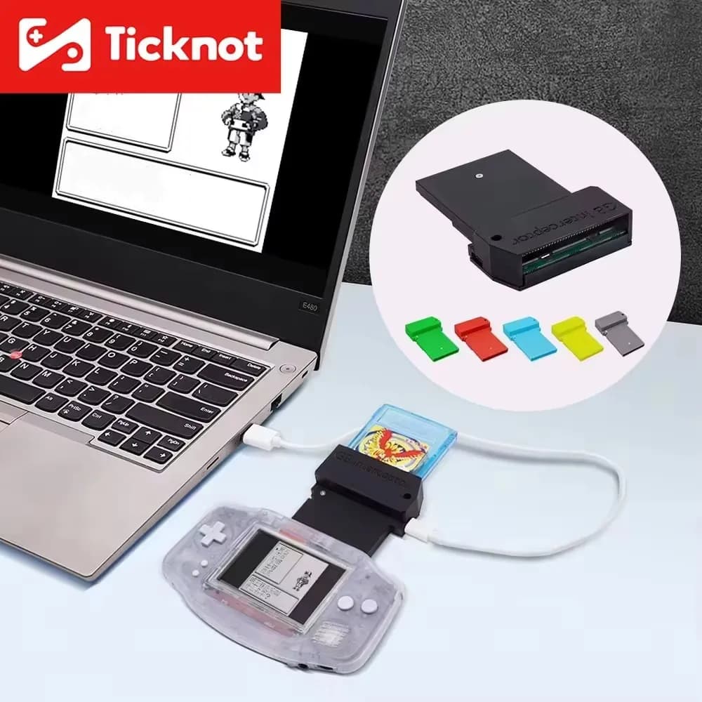 Raspberry Pi Pico RP2040 Scheda di acquisizione videogiochi per Gameboy GB Interceptor per Nintendo Gameboy Color/Gameboy Advance SP