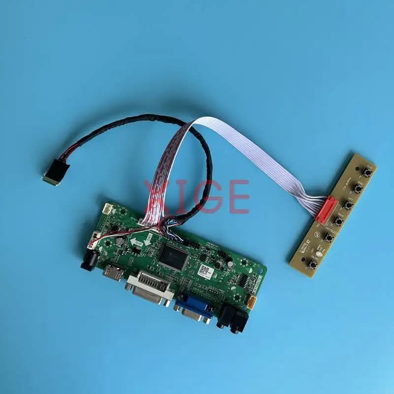 Scheda Controller Compatibile con B156HTN03 B156HTN01 N156HGE B156HTN02, Schermo Laptop 1920x1080, Kit HDMI+DVI+VGA 40Pin LVDS