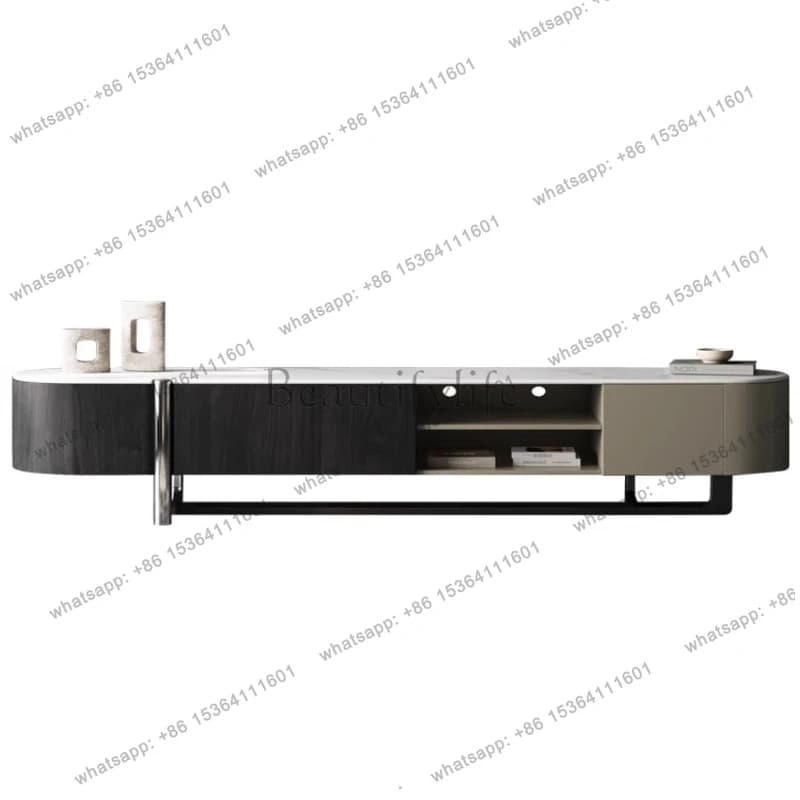 Luxury Design TV Furniture, Living and Corridor TV Tables, Nordic Style, Simple Furniture for Entertainment and Storage