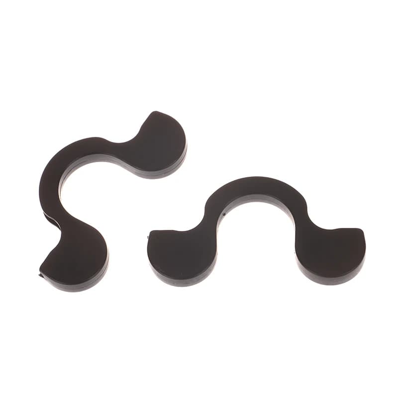 【L】1 Paio di Supporti Antiscivolo in Gomma per Moto e Bici, Ganci per Sollevamento del Braccio Oscillante, Accessori in Gomma