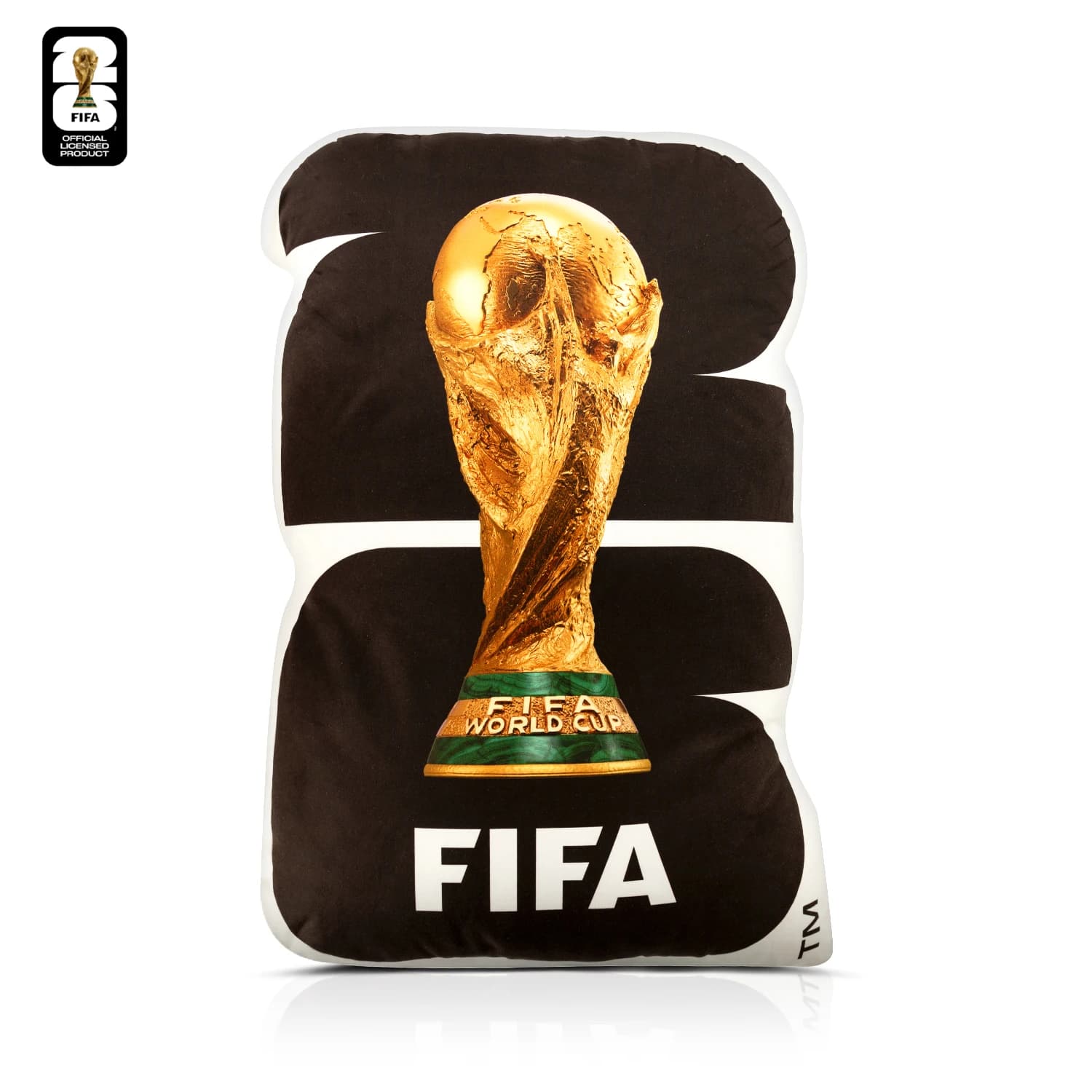 Cuscino a Forma di Maglia Ufficiale FIFA WORLD CUP 2026, Morbido Cuscino Quadrato per Camera da Letto e Viaggi, FIFA Personalizzato