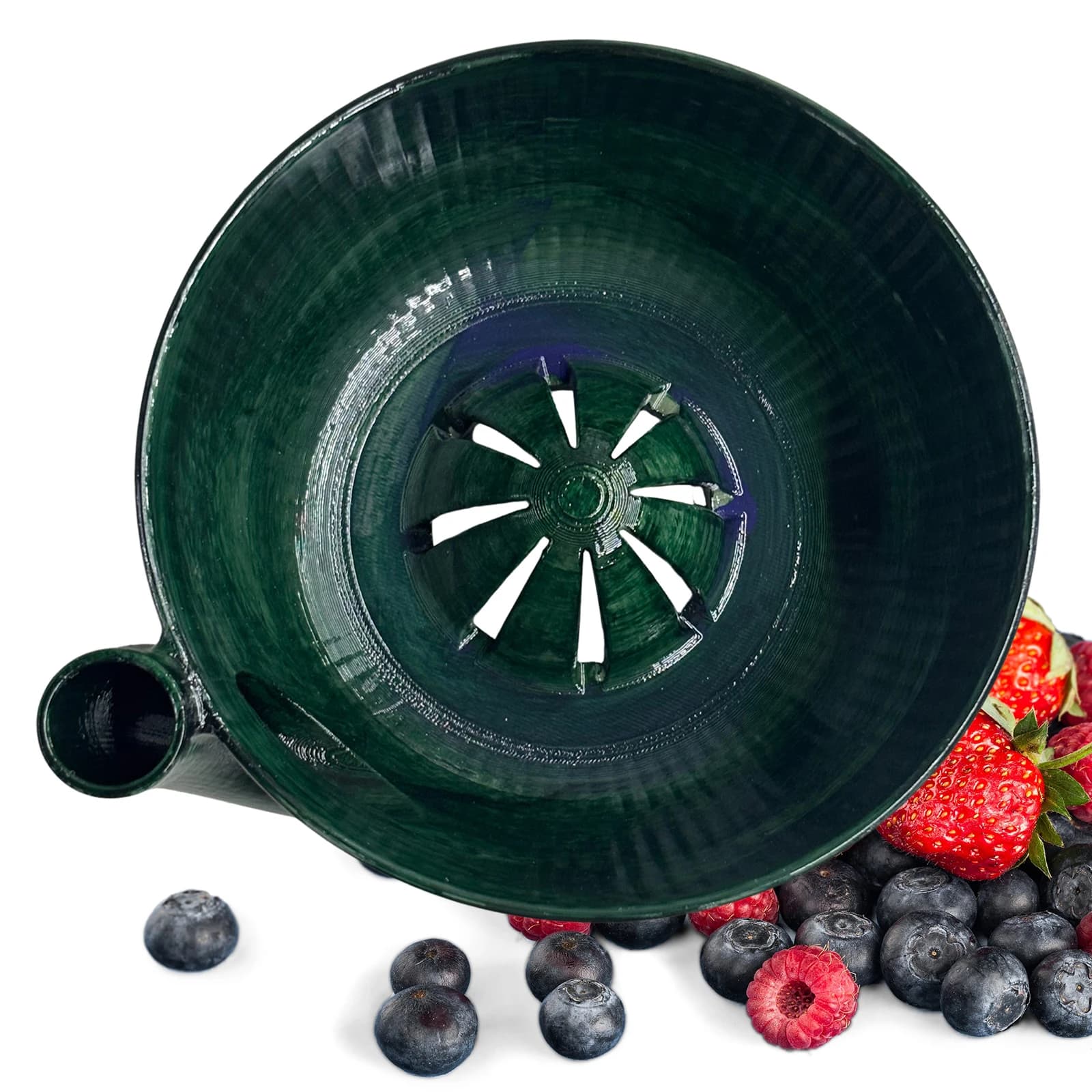 Cleaning Swirl Drain Fruit Washing Bowl Reusable Kitchen Rinse Washer Kitchen Bowl for Berries Fruits and Countertop Display