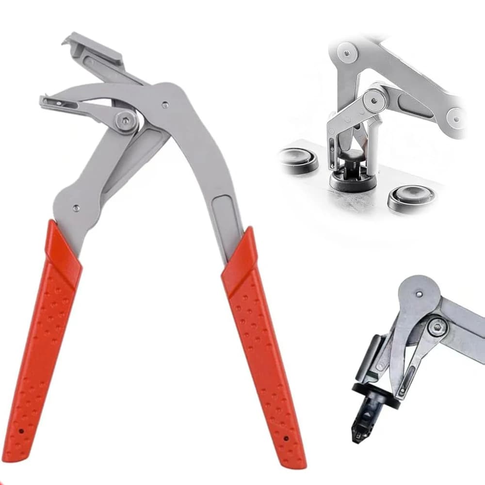 Pinze per Clip Auto, Tools for Disassembly Door Panels and Interior Finishes, Spring Extractor for Hard Clips