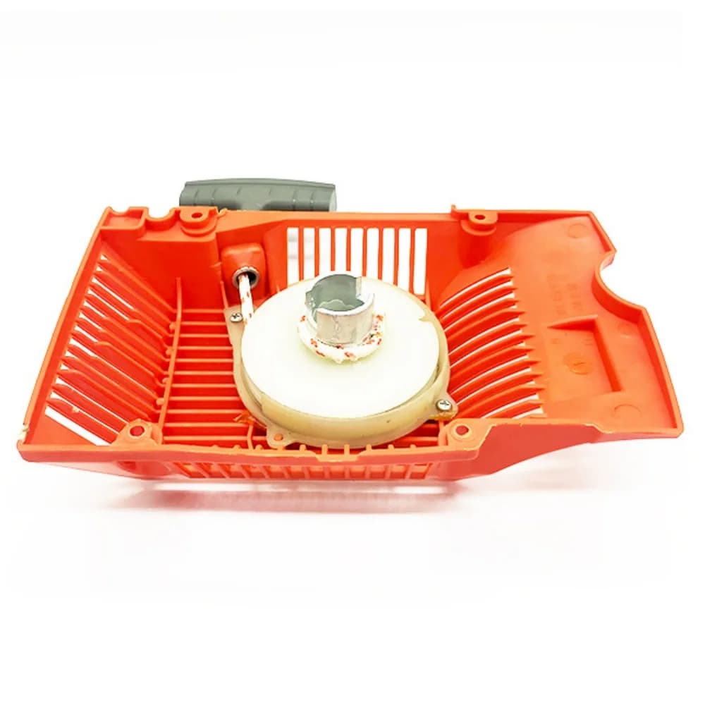 Recoil Pull Starter Assembly For Husqvarna 61 261 262 268 Chainsaw Rewind Pulley Grip Rope Side Cover Replacement Parts
