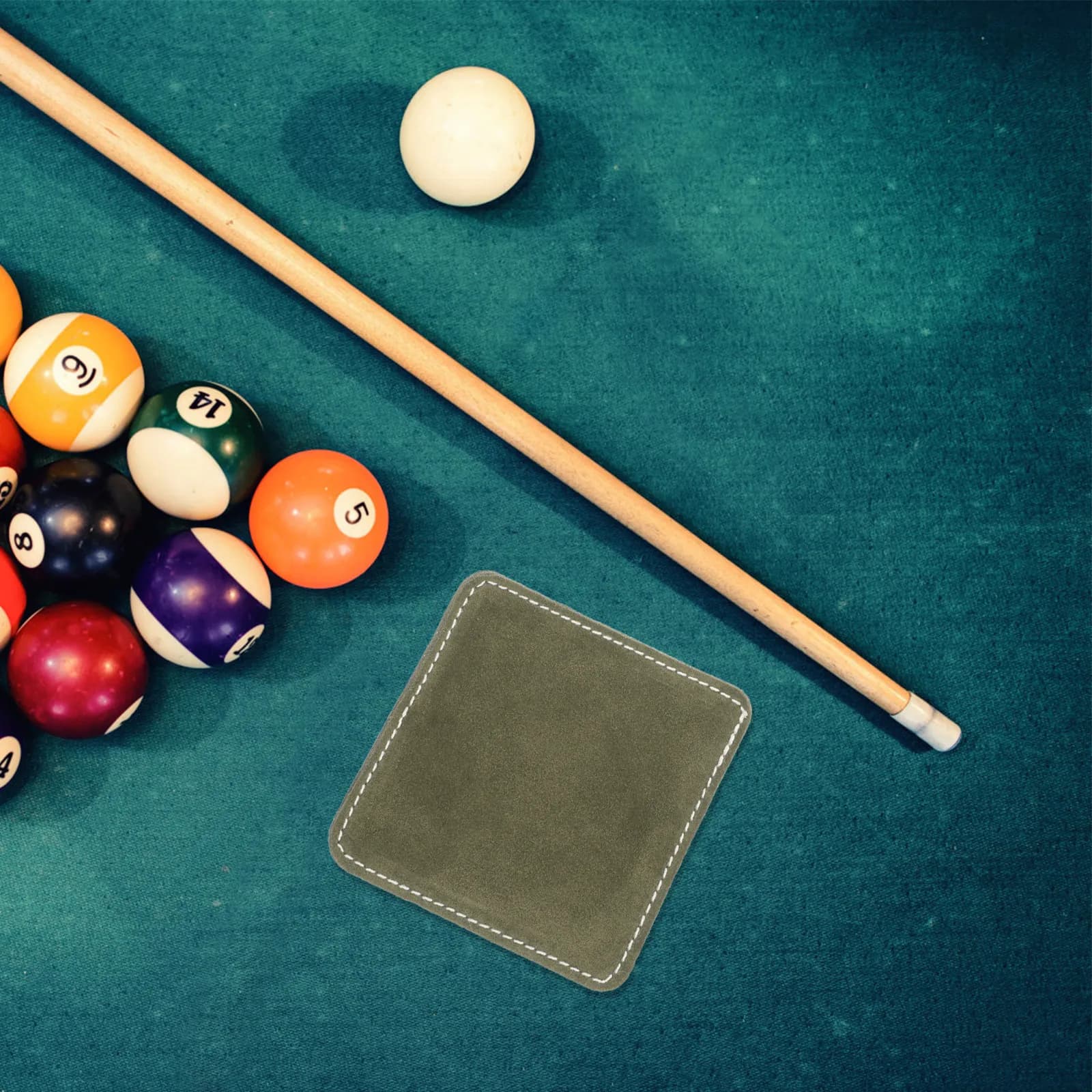 Panno Professionale per Lucidare Stecche da Biliardo e Snooker, Riutilizzabile, Liscio e Anti-Graffio per Uso Quotidiano