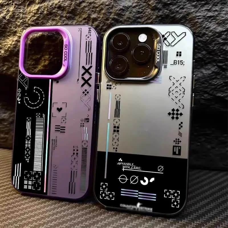 Hot Fashion Game Cool Plating Phone Case for iPhone 17 Air Pro Max 16 15 11 14 13 12 Pro Max XS X XR Plus 8 7 SE 2020 Shockproof