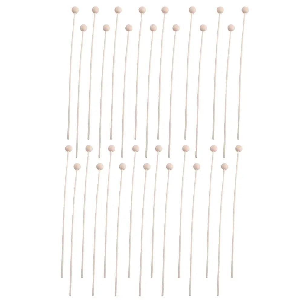 30 Bastoncini Diffusori di Aromi in Fibra Premium, Lunga Durata, Resistenti alla Muffa, per Viaggi, Campeggio, Camera da Letto, Soggiorno