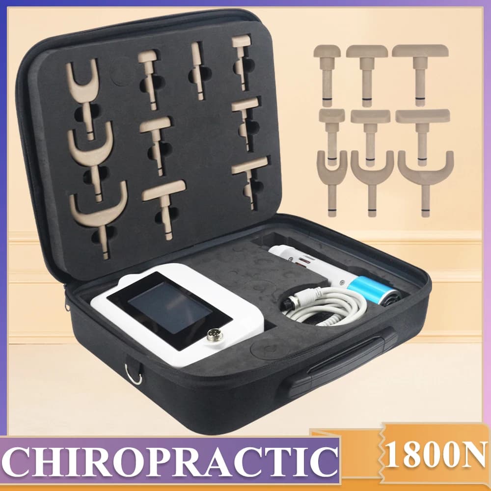 Professional Electric Gun for Chiropractic 1800N, Powerful Massage for Relieving the Pain to the Back, New Corrective Electric Massage 2026
