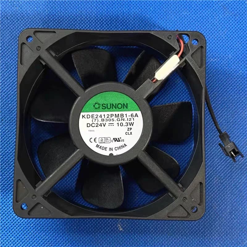 Ventola di raffreddamento a 2 fili SUNON KDE2412PMB1-6A CC 24 V 10,3 W 120 x 120 x 38 mm