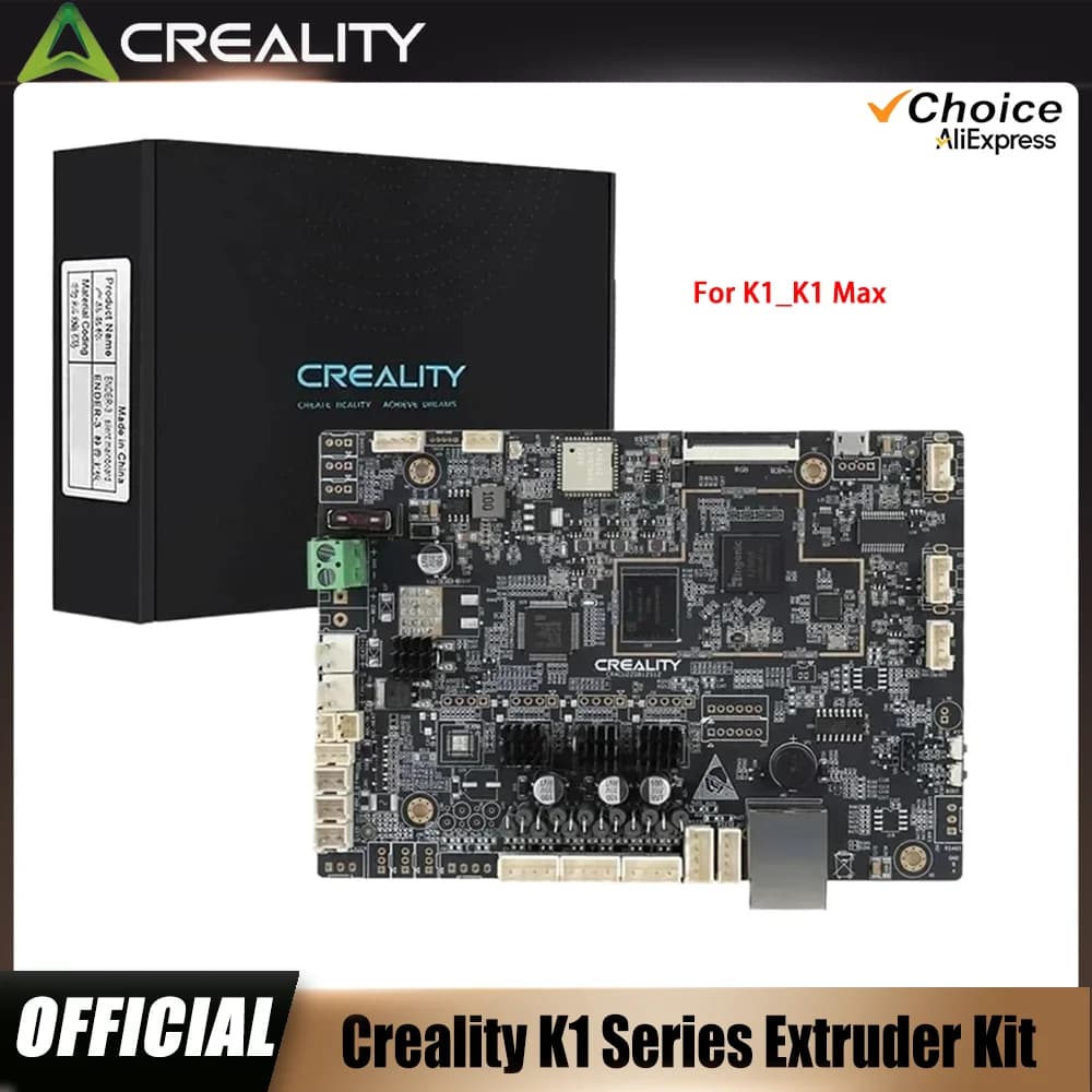 Original silent motherboard Creality K1/K1 MAX updated CR4CU220812S12 32Bit TMC2209 X2000E parts for 3D printer