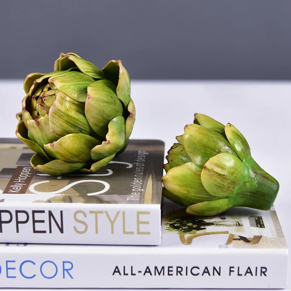 verde pianta artificiale cucina finto frutto casa finto artichokes artichoke artificiale decorazioni per la casa decorazioni artificiali