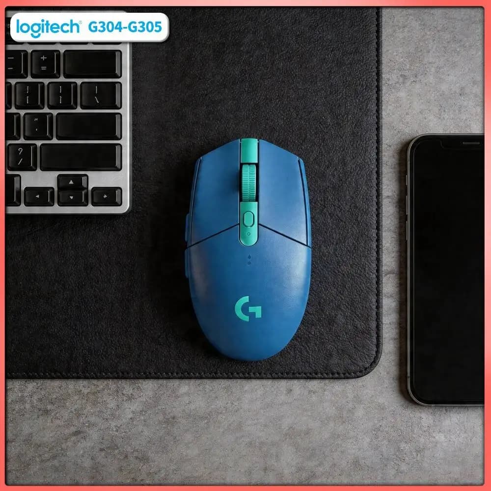 Logitech G304 LIGHTSPEED Gaming Mouse 12000 DPI 1ms Latency HERO Sensor 250hr Battery Responsive Performance