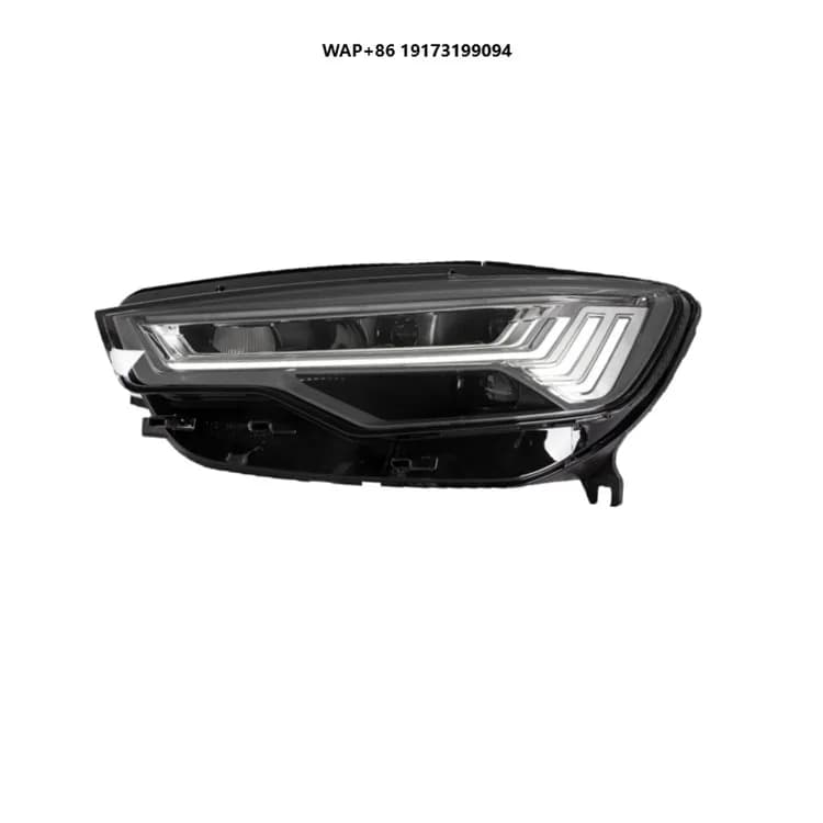 New Design Front Bumper Head Lamps Xenon Upgrade LED Headlight Matrix Headlights for-Audi A6 C7 2012-2015
